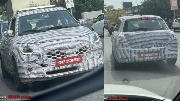 4th Gen Maruti Suzuki Swift Spotted In India